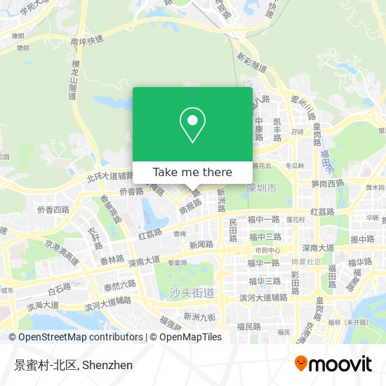 景蜜村-北区 map