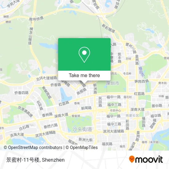 景蜜村-11号楼 map