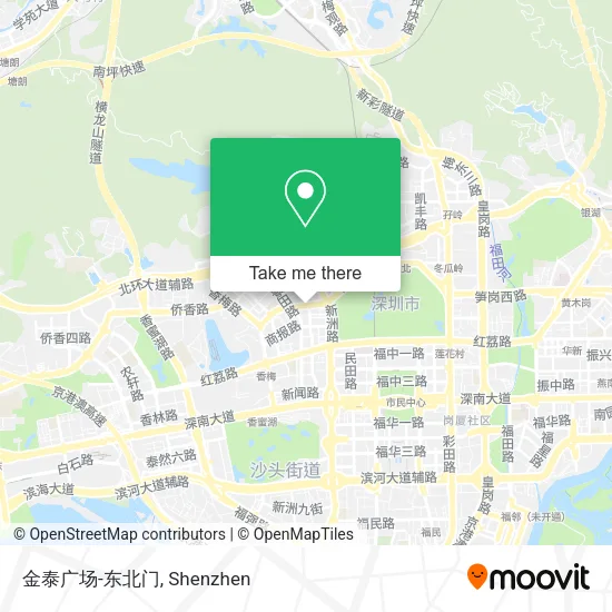 金泰广场-东北门 map