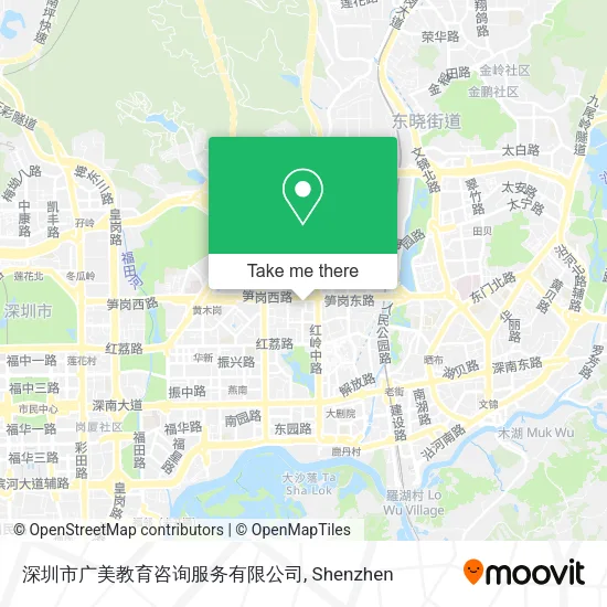 深圳市广美教育咨询服务有限公司 map