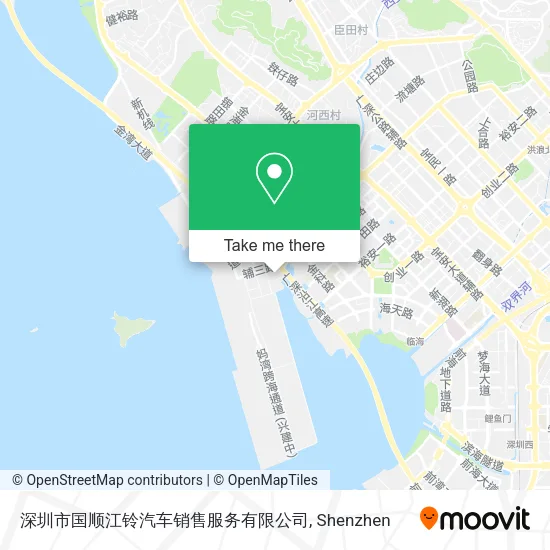 深圳市国顺江铃汽车销售服务有限公司 map