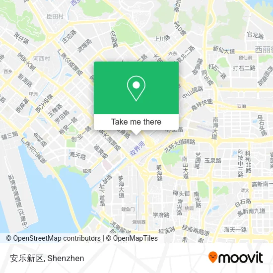安乐新区 map