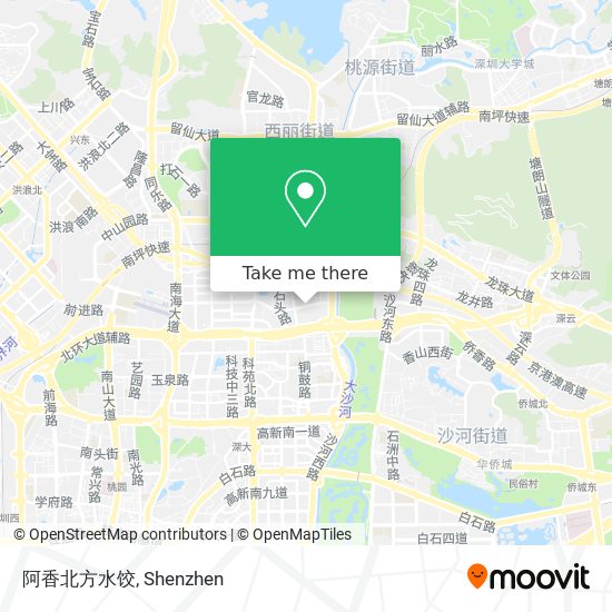 阿香北方水饺 map
