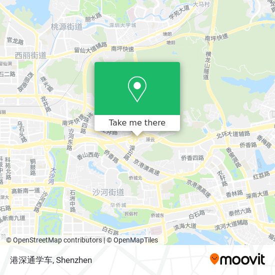 港深通学车 map