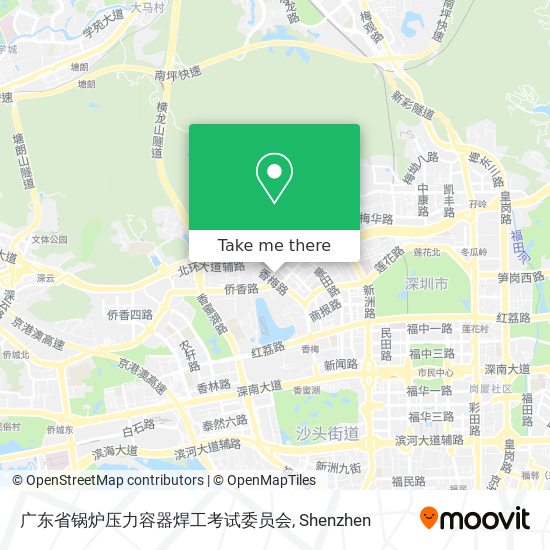 广东省锅炉压力容器焊工考试委员会 map