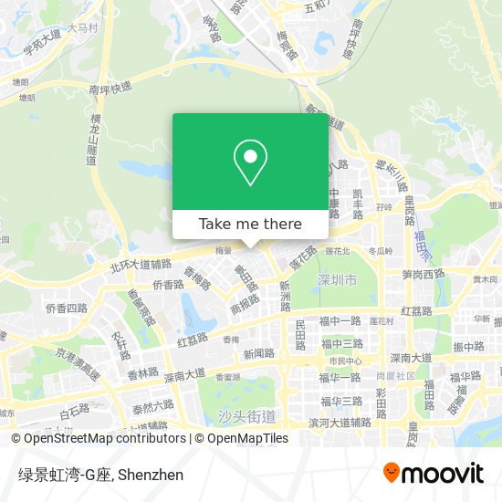 绿景虹湾-G座 map