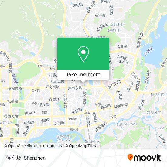 停车场 map