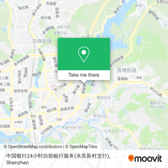 中国银行24小时自助银行服务(水库新村支行) map