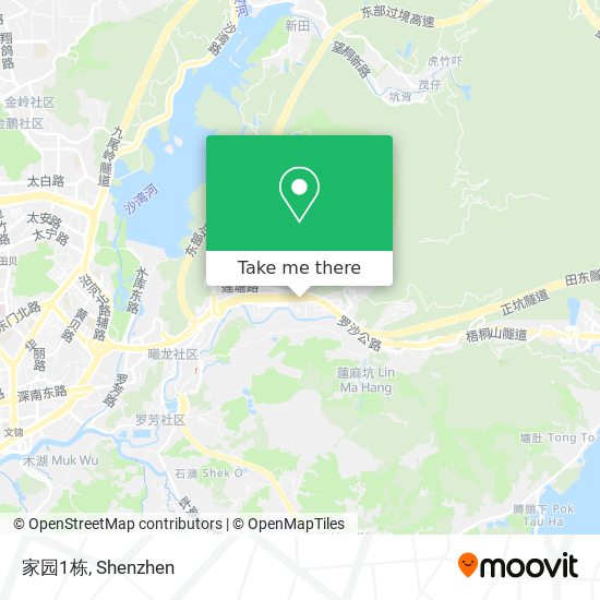 家园1栋 map