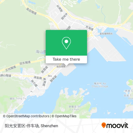 阳光安置区-停车场 map
