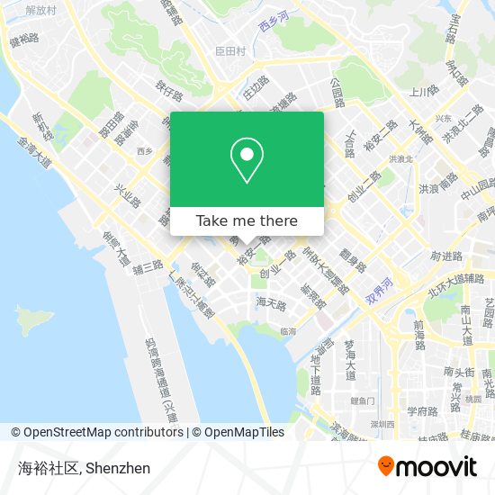 海裕社区 map