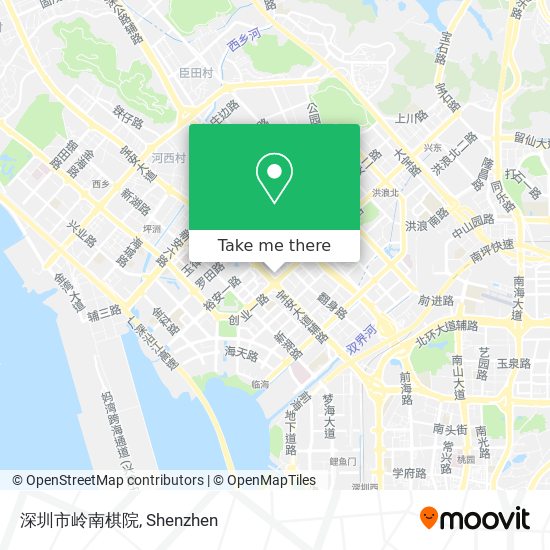 深圳市岭南棋院 map