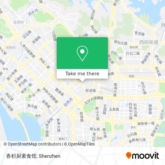 香积厨素食馆 map
