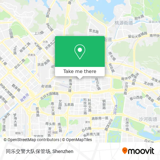 同乐交警大队保管场 map