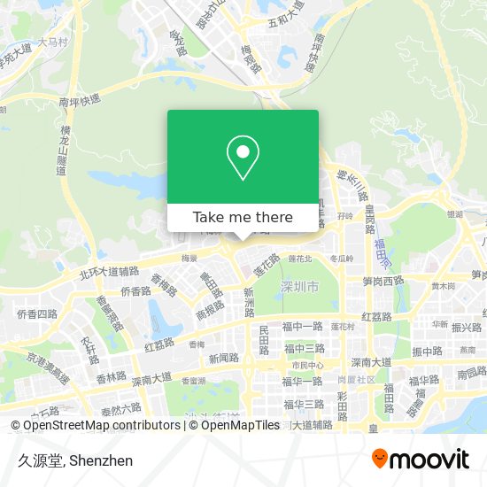 久源堂 map