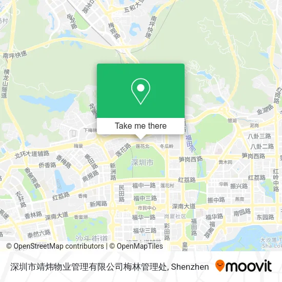 深圳市靖炜物业管理有限公司梅林管理处 map