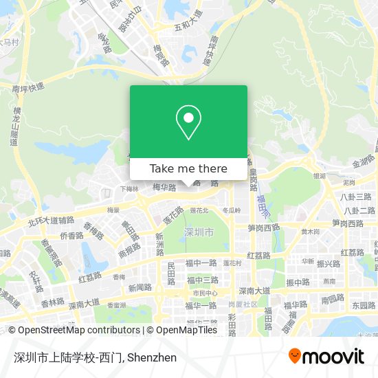 深圳市上陆学校-西门 map