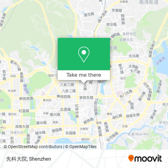 先科大院 map