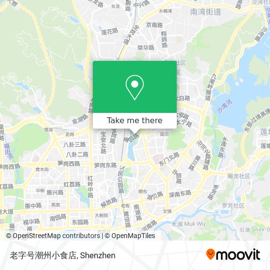 老字号潮州小食店 map