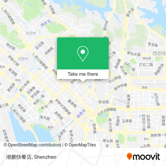 潮鹏快餐店 map