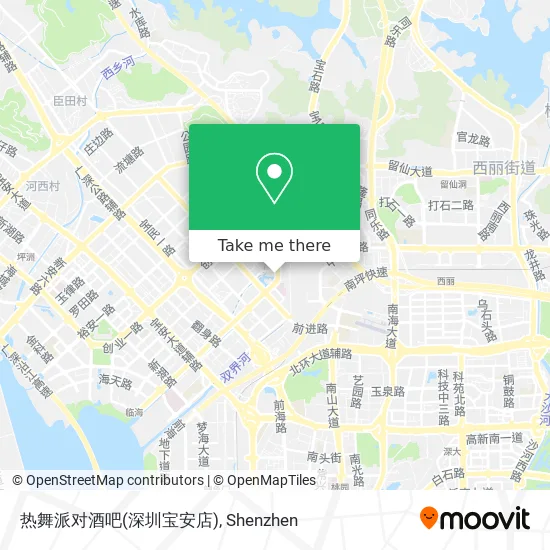 热舞派对酒吧(深圳宝安店) map