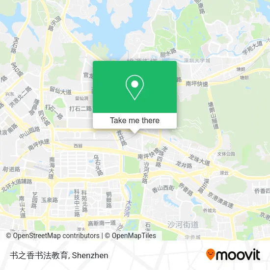 书之香书法教育 map