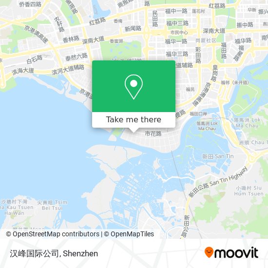 汉峰国际公司 map