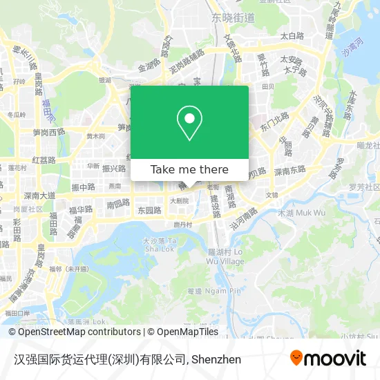 汉强国际货运代理(深圳)有限公司 map
