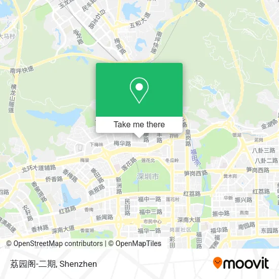 荔园阁-二期 map
