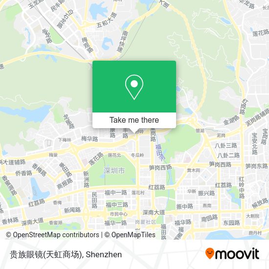 贵族眼镜(天虹商场) map