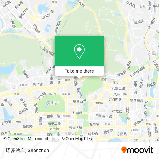 珺豪汽车 map