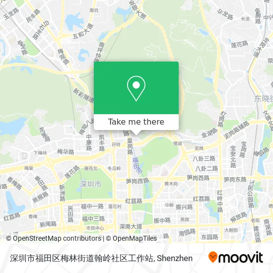深圳市福田区梅林街道翰岭社区工作站 map
