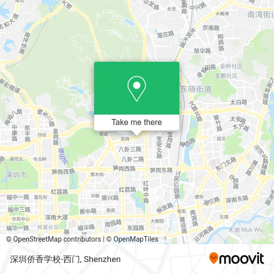 深圳侨香学校-西门 map