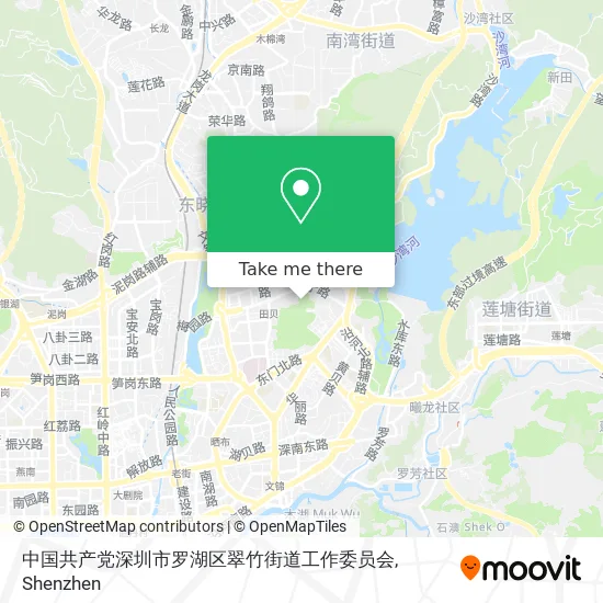 中国共产党深圳市罗湖区翠竹街道工作委员会 map