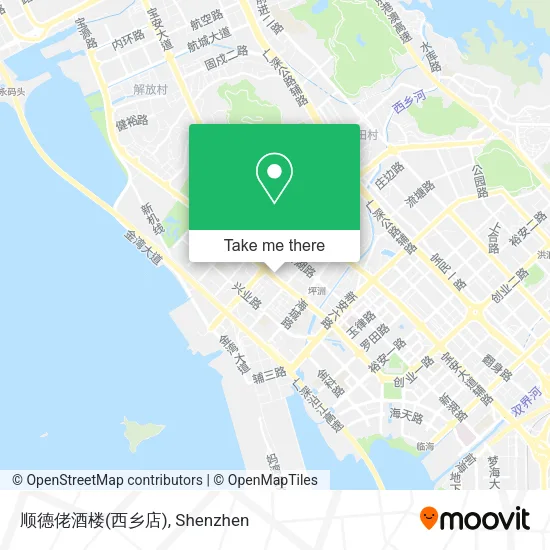 顺德佬酒楼(西乡店) map