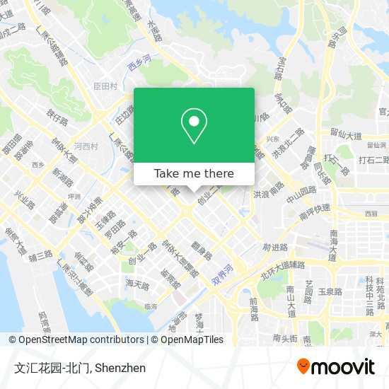 文汇花园-北门 map