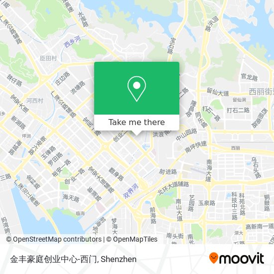 金丰豪庭创业中心-西门 map