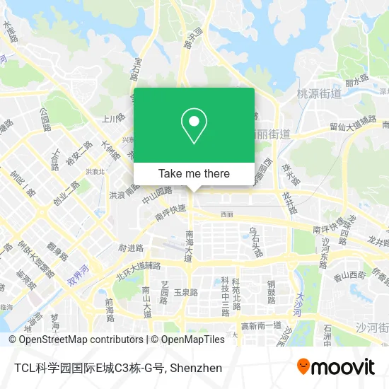 TCL科学园国际E城C3栋-G号 map