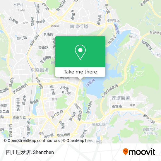 四川理发店 map
