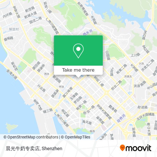晨光牛奶专卖店 map