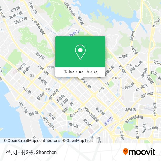 径贝旧村2栋 map