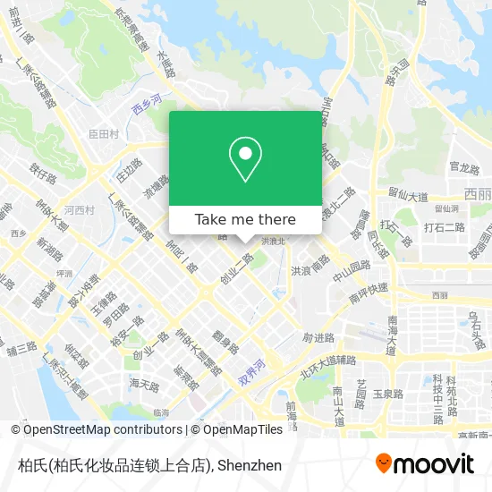 柏氏(柏氏化妆品连锁上合店) map