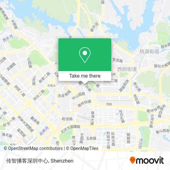 传智播客深圳中心 map