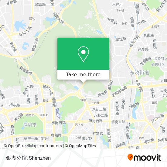 银湖公馆 map