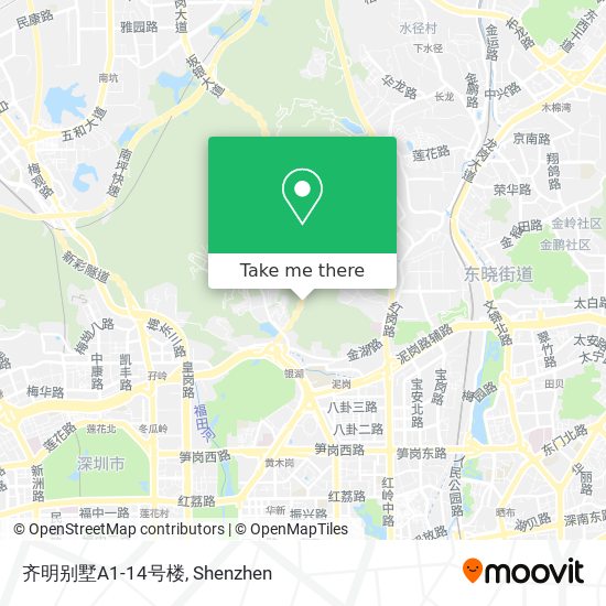 齐明别墅A1-14号楼 map