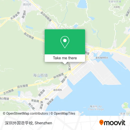 深圳外国语学校 map