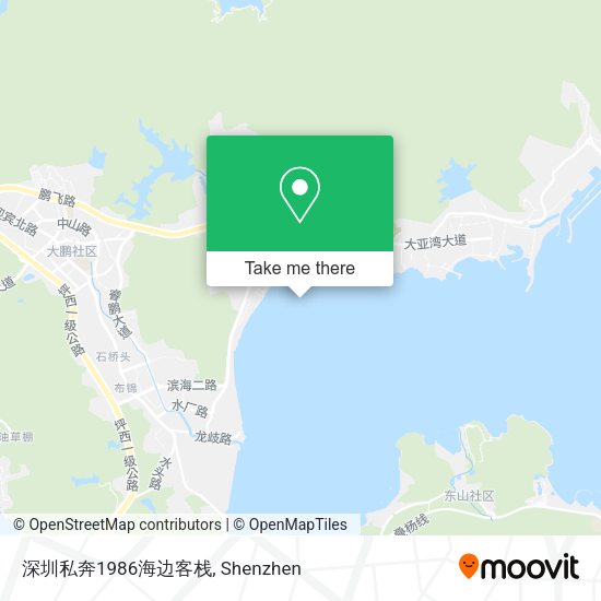 深圳私奔1986海边客栈 map