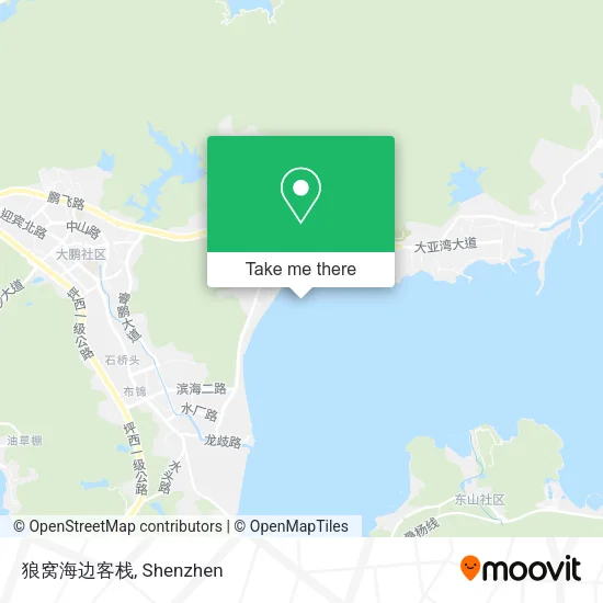 狼窝海边客栈 map