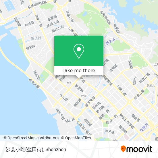 沙县小吃(盐田街) map
