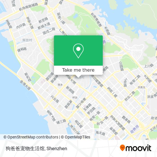 狗爸爸宠物生活馆 map